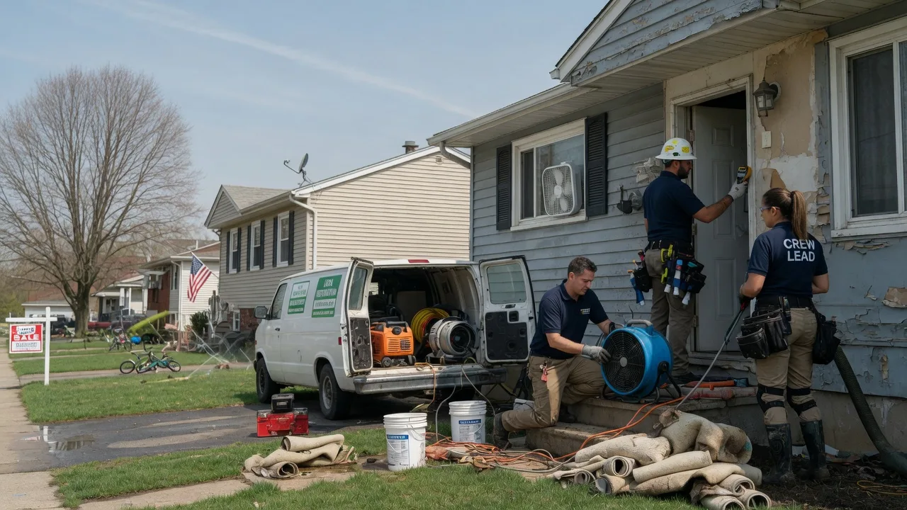 Flood Cleanup in Hill, NH near me