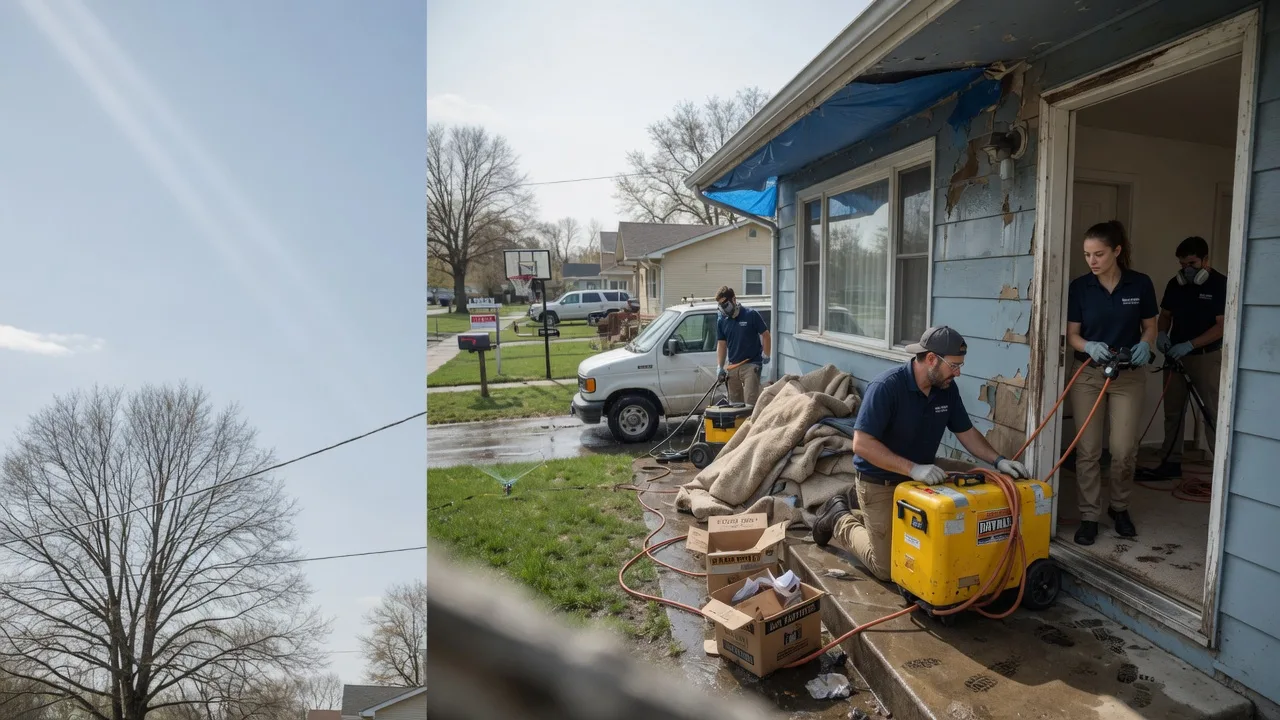 Basement Flood Cleanup in Hill, NH near me